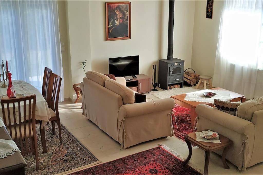 Apartmán Deppy'S House Κοντά Στα Λουτρά Πόζαρ Chrysi Exteriér fotografie